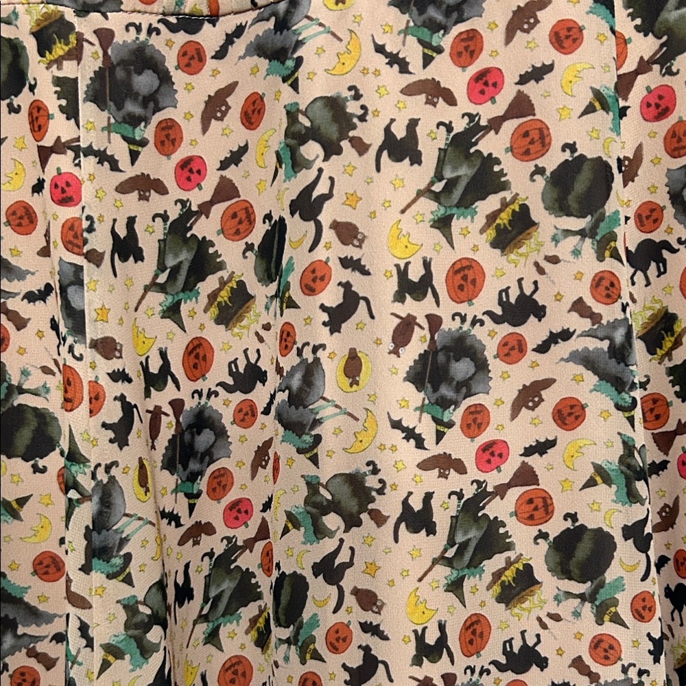 Hell Bunny Floral Dress with Black Collar - Picture 4 of 5